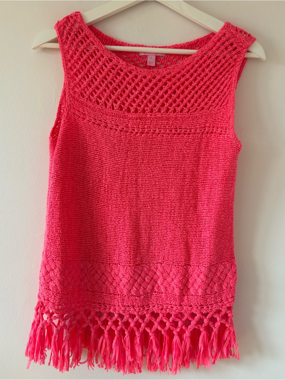 Lilly Pulitzer Limon sleeveless sweater tank top S